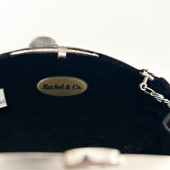 Rachel & Co. Oval Metal Clutch Bag - Picture 4 of 6